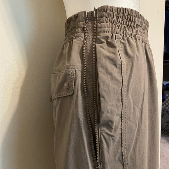 ADIDAS BY STELLA MCCARTNEY| Performance Nylon Track Pants in Simple Brown - Picture 7 of 10